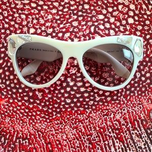 PRADA 'Voice' Crystal Embellished Sunglasses
